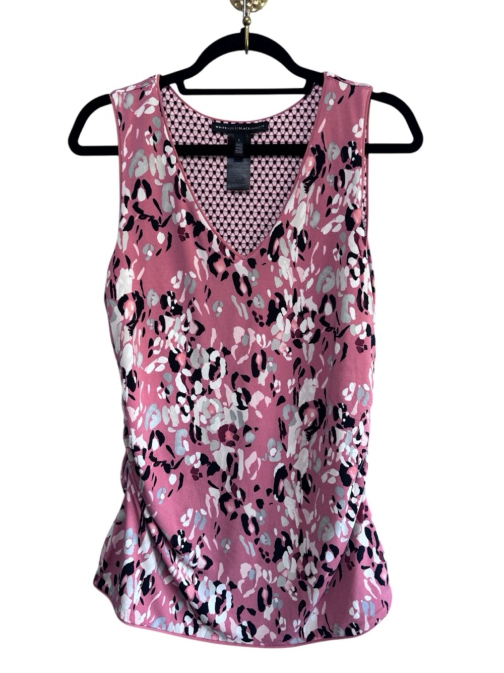 LIKE NEW! White House Black Market Reversible Tank Top Size Large